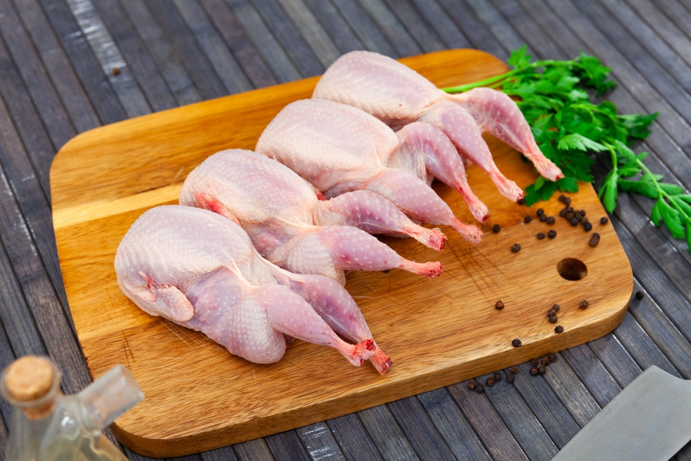 Viande de caille